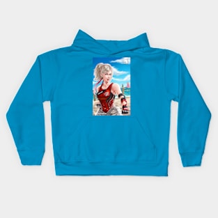 Lidia Sobieska Fanart tekken 7 Kids Hoodie